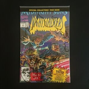 Marvel Comics - Midnight Sons Nightstalkers #1 Comic Book - Polybag /Poster